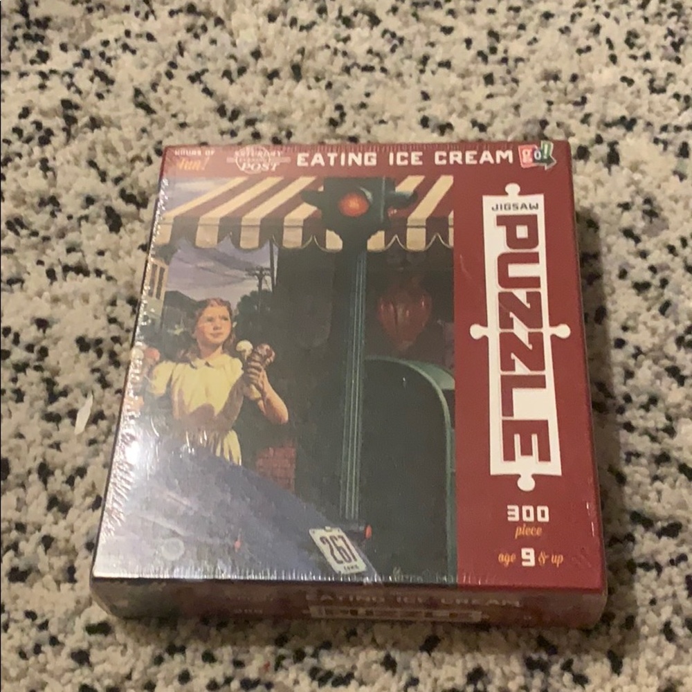300 Piece Puzzle: Saturday evening post!